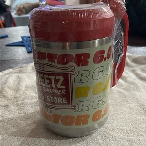 Red Stainless Steel Insulated Food Jar - Unbranded